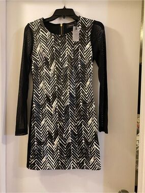 MINKPINK Faux Leather Dress